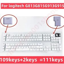 full set 109pcs + 2pcs KeyCaps for Logitech G813 G815 G913 G915 G913TKL G915TKL