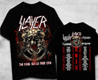 Creative Slayer T-shirt Final Farewell World Tour Lamb of God Anthrax Men's