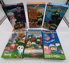 New ListingVeggie Tales VHS Tapes Lot of 6 Children Christian Family Values Lord of Beans