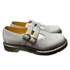 Dr. Martens Mary Jane Shoes Size 9 41 7 8065 Retro Grey Patent New in Box Buckle