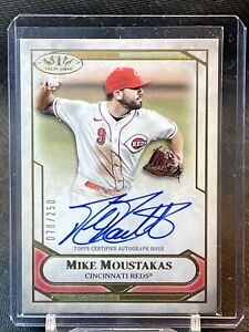 New Listing2021 Topps Tier One Tier One Talent Autograph Mike Moustakas #78/250