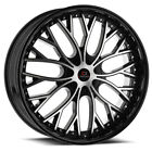 18x8 Cavallo CLV-33 Gloss Black & Machined Wheels 5x112/5x4.5 (35mm) Set of 4 (For: 2018 Audi)