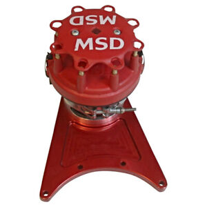 MSD Distributor 8520; Pro Billet Front Drive Mechanical Advance for 396-454 BBC