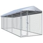 New ListingvidaXL Outdoor Dog Kennel with Roof 299