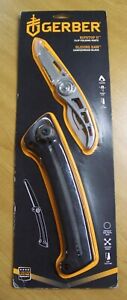 NEW IN PACKAGE GERBER CLIP FOLDING KNIFE & SLIDING SAW 2 PACK HIGH CARBON STEEL