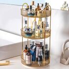 3Tier 360 Rotating Makeup Organizer Storage Cosmetic Display Case Perfume Holder