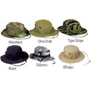 Government Contractor Us Military Boonie Hat, Made In USA