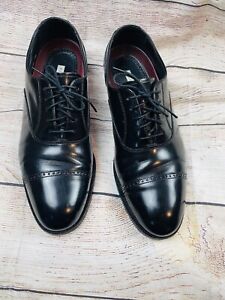 Florsheim Men's Black Leather Lace Up Oxford Casual Dress Shoes Size 9 D