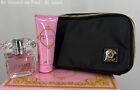 Versace Bright Crystal 3pcs Eau are Toilette Gift Set for Women -W/o Shower Gel