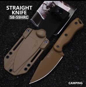 BK 18 Tactical Fixed Blade Knife Nylon Fiberglass Handle Wilderness Hunting