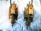 Pair of Vintage Art Deco Sconces -- Working condition --Ornate Lights