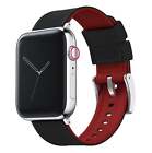Apple Watch Elite Silicone Black Top Crimson Red Bottom Watch Band Watch Band