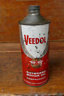 Vintage 1950s Veedol Flying A Outboard Motor Oil Cone Top One Quart Oil Can