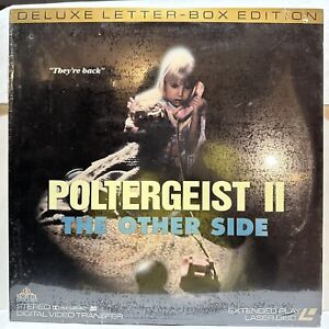 Sealed Laserdisc Poltergeist II 1991 The Other Side Deluxe Letter Box Edition