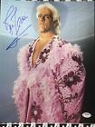 Ric Flair Signed Autographed 11x14 Photo PSA/DNA Authentic WWE WCW Pink Robe