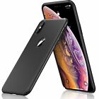 For iPhone  X XR XS Max Matte Case Shockproof Ultra Thin Slim Hard Cover
