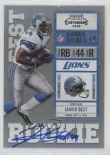 2010 Playoff Contenders Jahvid Best #217.1 Rookie Auto RC