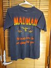 Rare True Vintage 80s 1982 Madman Horror Movie Promo Tee T Shirt Single Stitch M