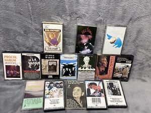 New Listingclassic rock cassette tapes lot 15 Tapes
