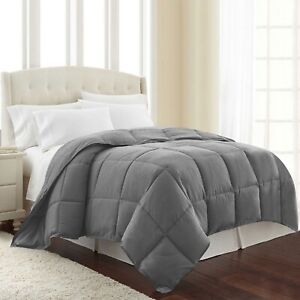 Ultra Soft Down Alternative Comforter Reversible Duvet Insert With Corner Tabs
