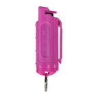 Pepper Spray Hot Pink Keychain .50 ounce Injection Molded Self Defense Safety OC