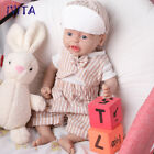 IVITA 15'' Reborn Baby BOY Doll Newborn Lifelike Baby Accompany Silicone Dolls