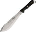 Aitor Safari Fixed Knife Stainless Steel Full Blade Dark Brown Wood Handle 16123