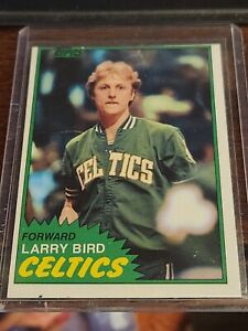 1981 Topps Larry Bird #4 Boston Celtics HOF
