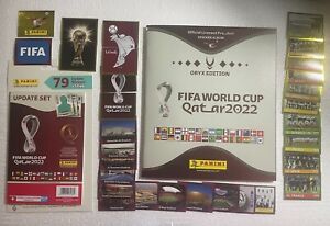 Panini World Cup Qatar 2022 Oryx edition complete loose set+update+empty album