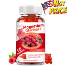 Magnesium Glycinate Gummies Improve Sleep Quality Muscle & Bone Support 60 Pcs