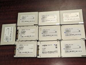 *LOT OF 10* Crucial 120GB 2.5