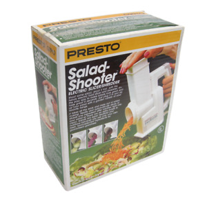 New ListingPresto Electric Salad Shooter Food Shredder Slicer - NOB