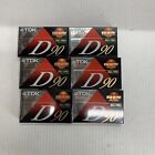New Listing6 NEW TDK D90 High Output IEC I Type I 90 Minute Normal Blank Audio Cassette