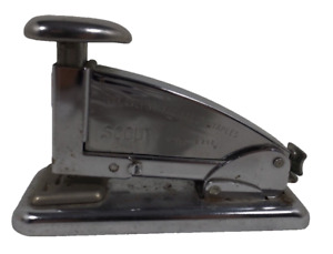 Stapler Ace Scout Chrome Plated Vintage