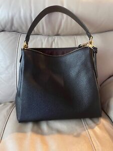 Coach Shay Shoulder Leather Hand Bag - Black - New without Tags