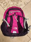 The North Face Backpack Women's Pink Purple Recon Flex Vent Laptop School Hiking