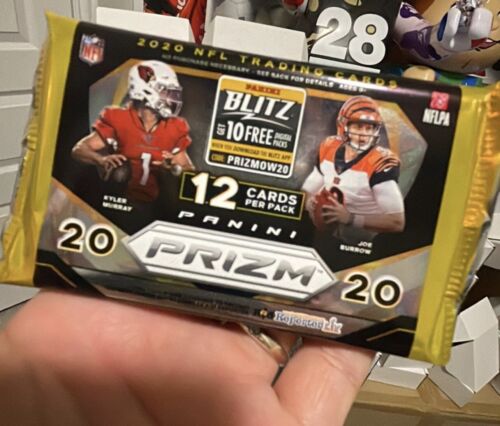 NEW SEALED 2020 Panini Prizm Football Hobby NFL Trading Cards 12 Pack Kyler Joe