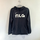 RARE Nike MLG Hoodie Sweatshirt Black Size Small S White Logo Swoosh Gaming