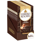 Ferrero Rocher Premium Chocolate Bars, 8 Pack, Dark Chocolate Hazelnut, 3.1 oz