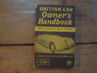 1951 British Car Owner's Handbook Published by Floyd Clymer.