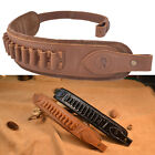 USA Cow Hide Leather Rifle Shell Holder Sling Strap For .30-30,.357,12GA .22lr