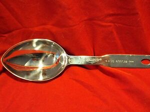3 Piece Set Vollrath 18-8 Stainless Steel 1/3 1/2 1/4 Cup Measuring Spoons