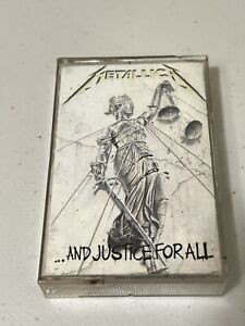 New ListingMetallica ...And Justice for All Electra Asylum 1988 Cassette Tape Metal