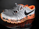 Nike Air Max Flyknit 2015 Wolf Grey/Orange Shoes Men's Size 11.5 -747361-008-