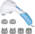 Handheld Neck Back Massager - Double Head Electric Full Body Massager - Deep ...
