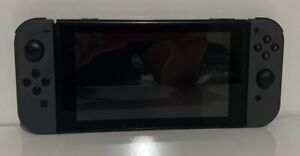 Nintendo HAC-001 Switch Console - For Parts Or Repair with Gray Joycons