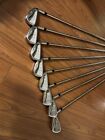 TAYLORMADE RAC IRON SET 3,4,5,6,7,8,9,P, RIGHT HANDED W/STIFF STEEL SHAFTS