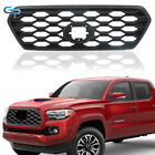 Front Bumper Grille Fit For 2016-2023 Toyota Tacoma TRD Matte Black Mesh Grille (For: 2021 Toyota Tacoma TRD Pro)