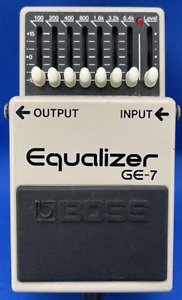 BOSS GE-7 Equalizer Guitar Effect Pedal Musical Instrument JP USED #604183