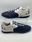 Adidas Men’s X 15.2 Court AQ2523 White Blue Indoor Soccer Shoes futbol Size 9.5